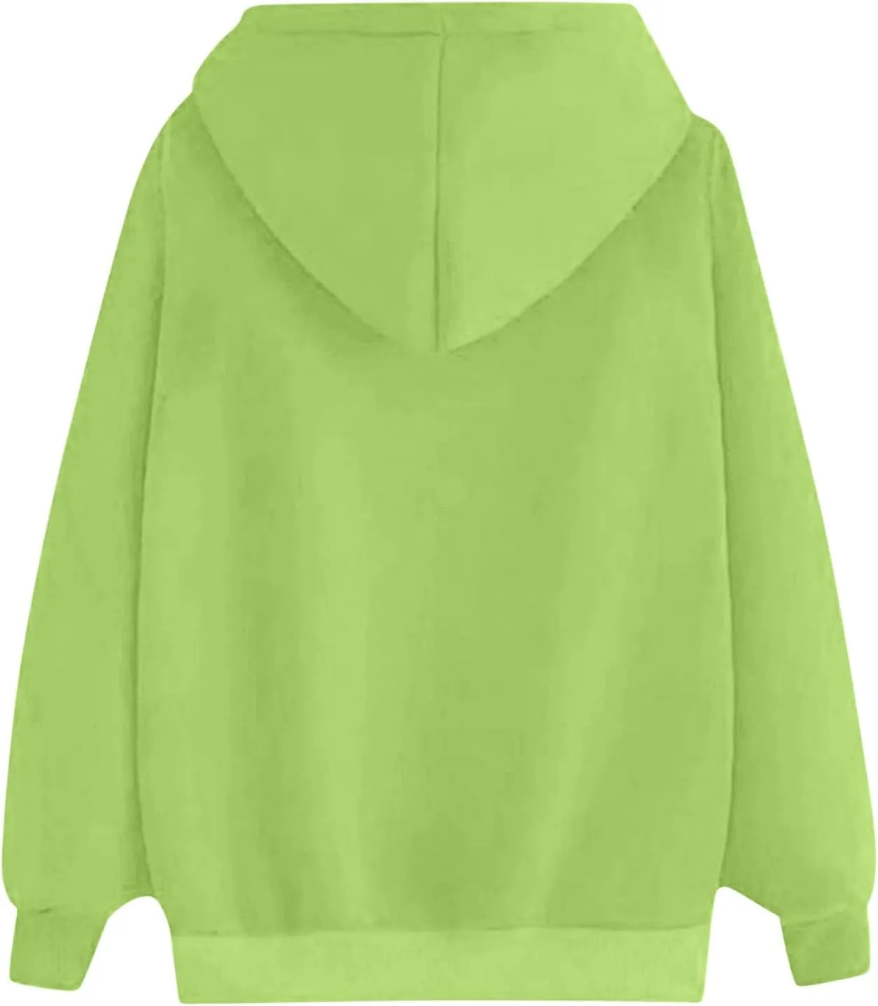 Women Christmas Retro Santa Claus Hooded Sweatshirts Crewneck Long Sleeve Fleece Hoodies Pullover Tops with Pocket