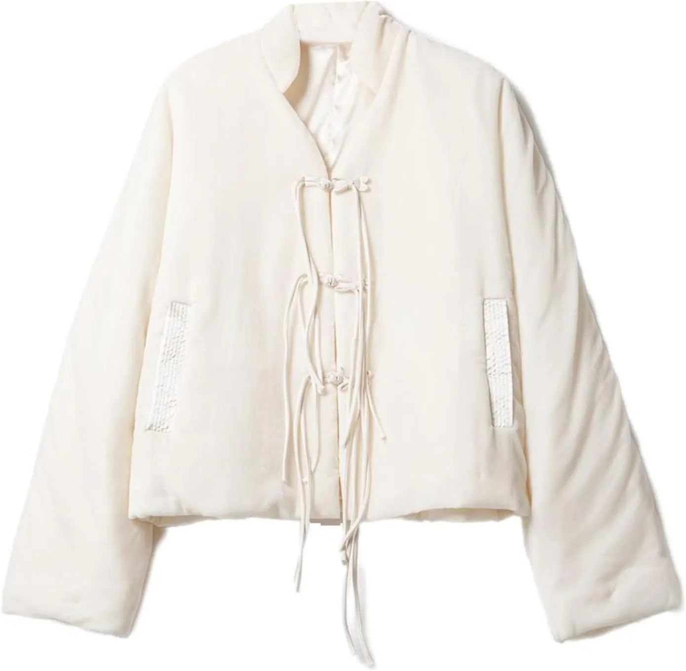 Women's Chinese Style Cotton Padded Jacket, Vintage Warm Coat for Autumn and Winter