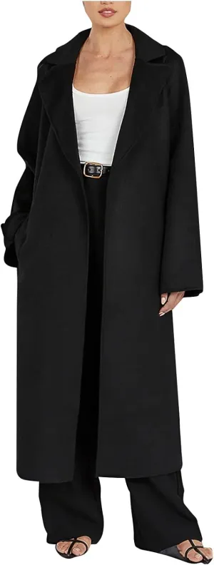Womens Fall Fashion 2024 Long Cardigan Sweaters Oversized Fall Dressy Jackets Casual Knit Winter Coats with Pockets