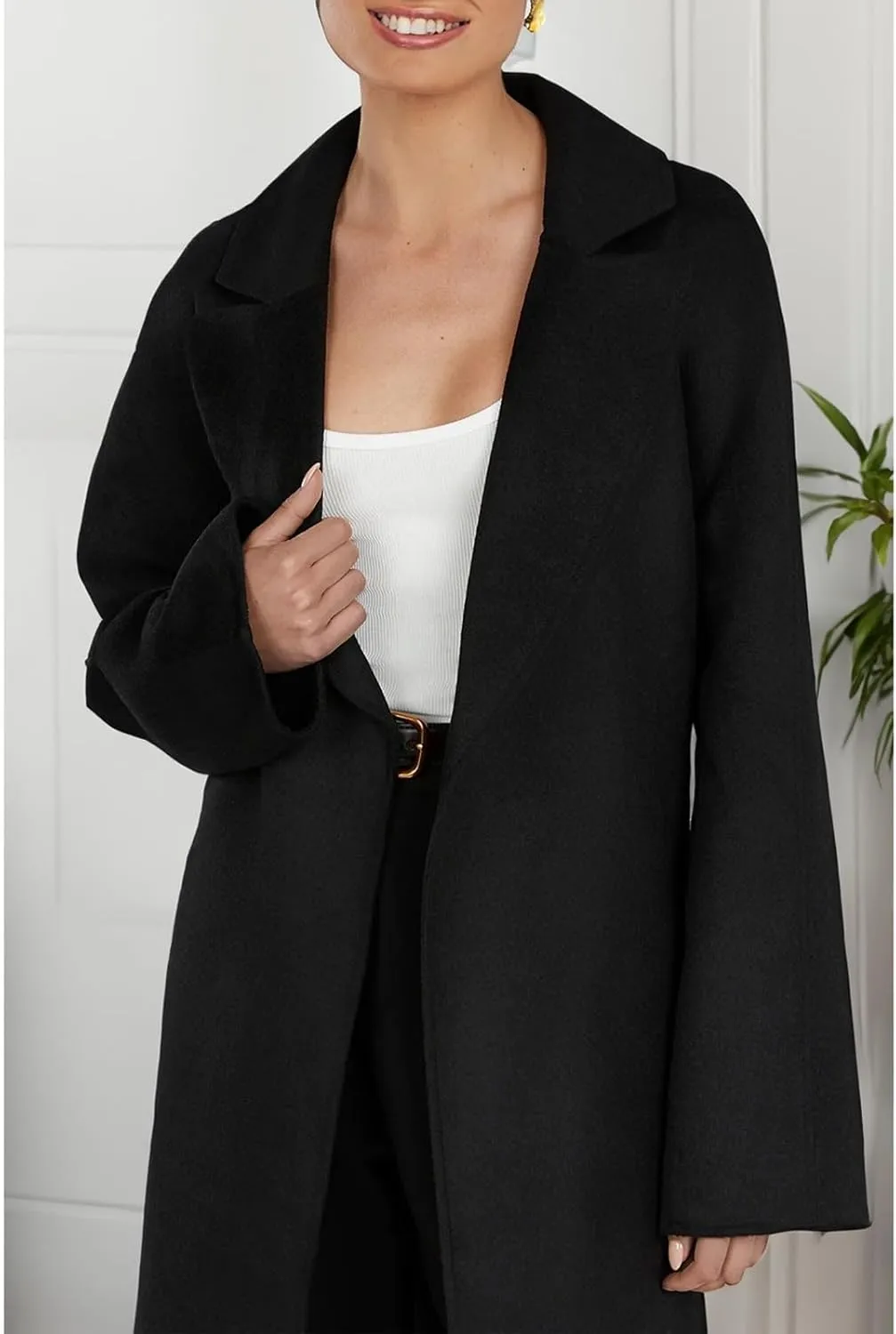 Womens Fall Fashion 2024 Long Cardigan Sweaters Oversized Fall Dressy Jackets Casual Knit Winter Coats with Pockets