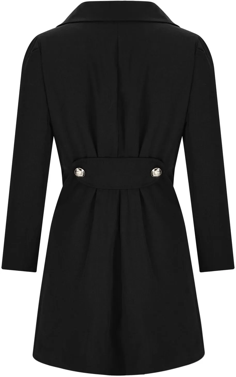 Womens Winter Coats Basic Collar Open Front Belted Wool Coat Casual Fashion Trench Coat Elegant Peacoat with Hood