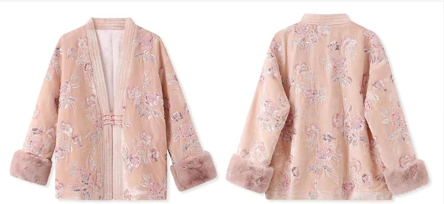 Women's Winter Cotton Padded Jacket, Casual Loose Coat