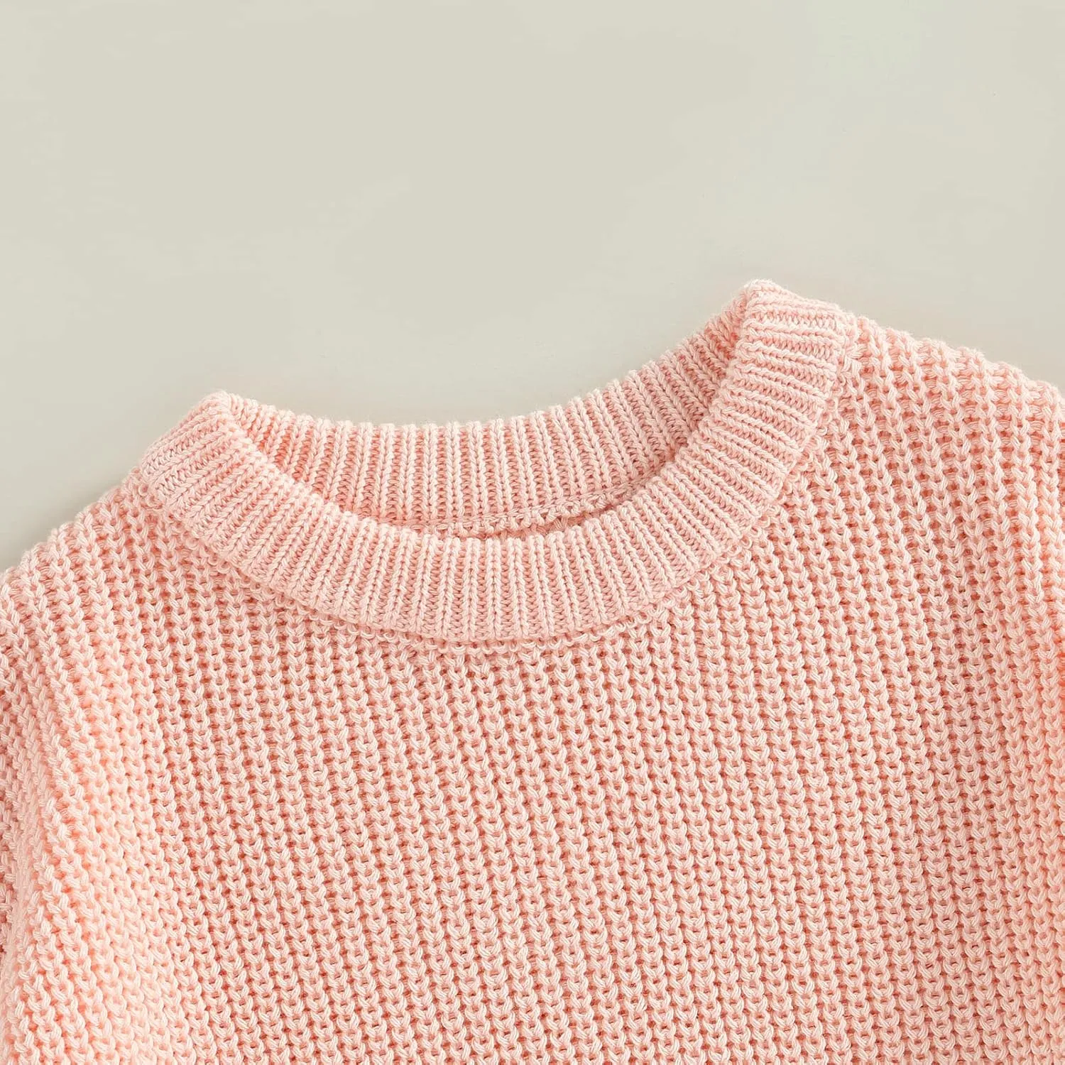 YINGISFITM Toddler Infant Baby Girl Boy Knit Sweater Cable Knitted Sweaters Long Sleeve Sweatshirt Fall Winter Clothes Outfit
