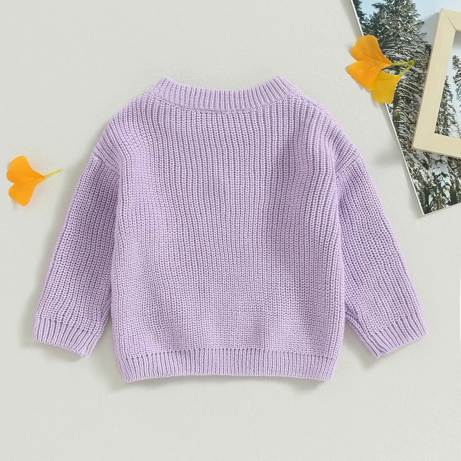YINGISFITM Toddler Infant Baby Girl Boy Knit Sweater Cable Knitted Sweaters Long Sleeve Sweatshirt Fall Winter Clothes Outfit